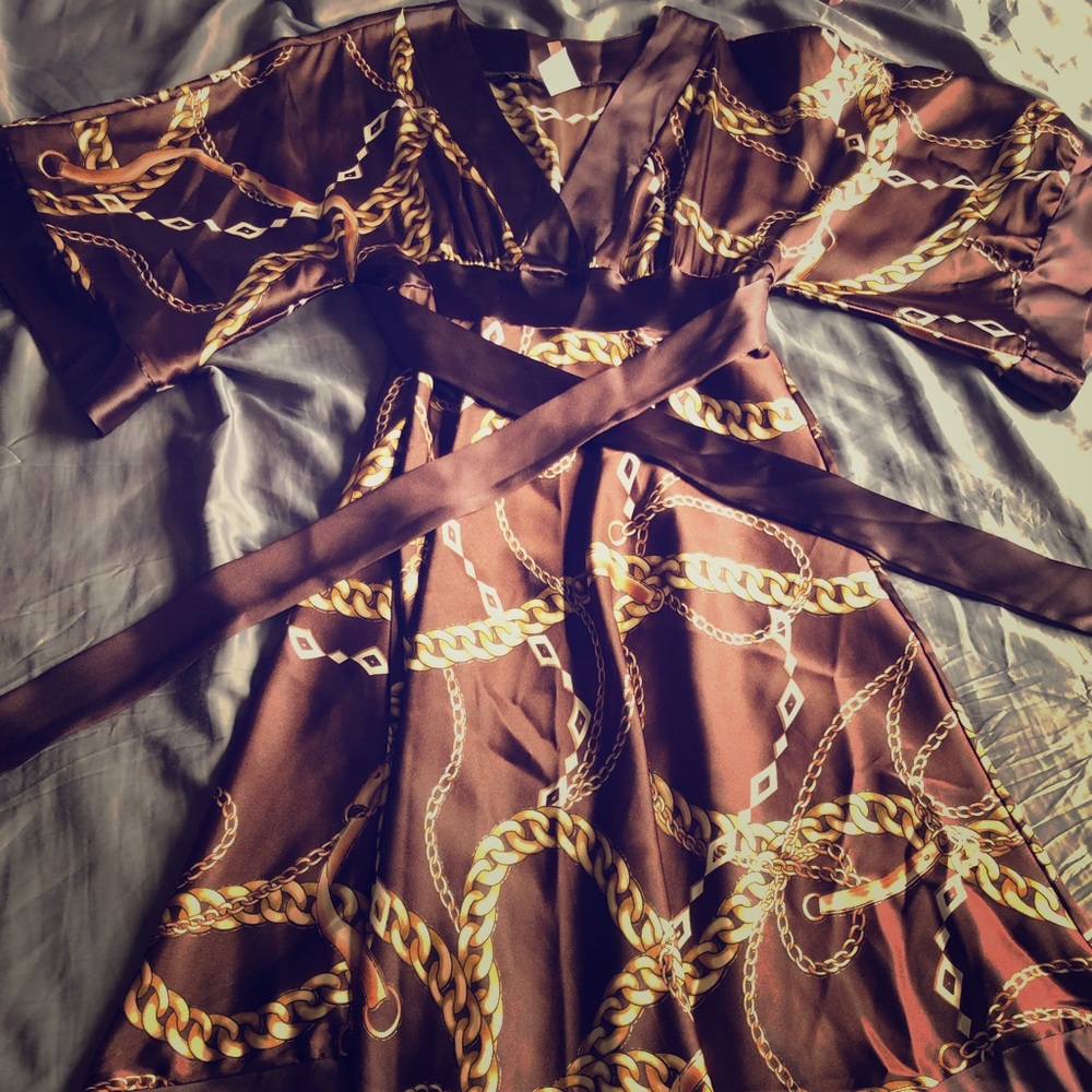 Chain link dress